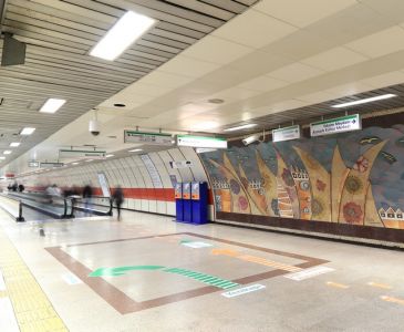İstanbul Metro doğal taş uygulamaları