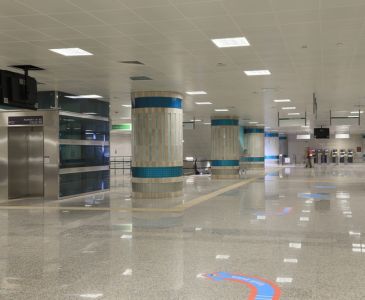 İstanbul metro istasyonu